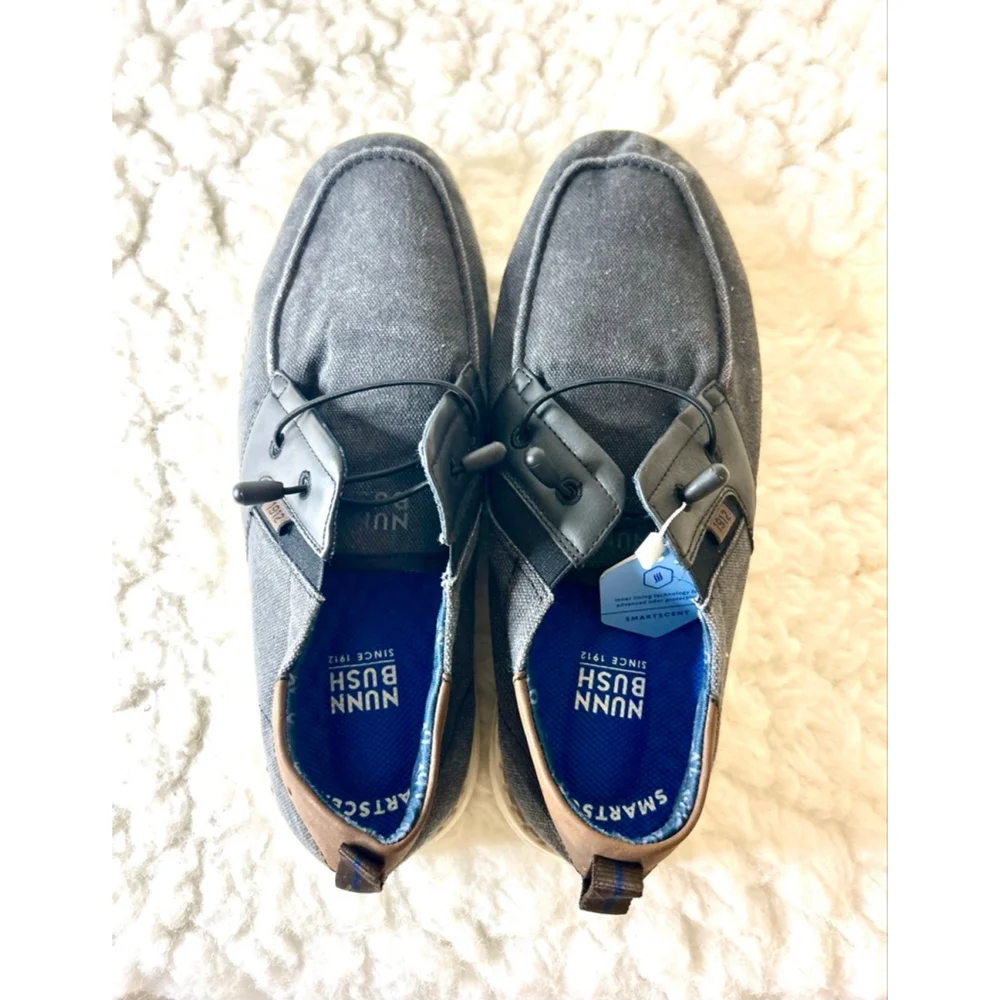 NWT Nunn Bush Men's Brewski Moc Toe Slip-on shoe Size 10.5M